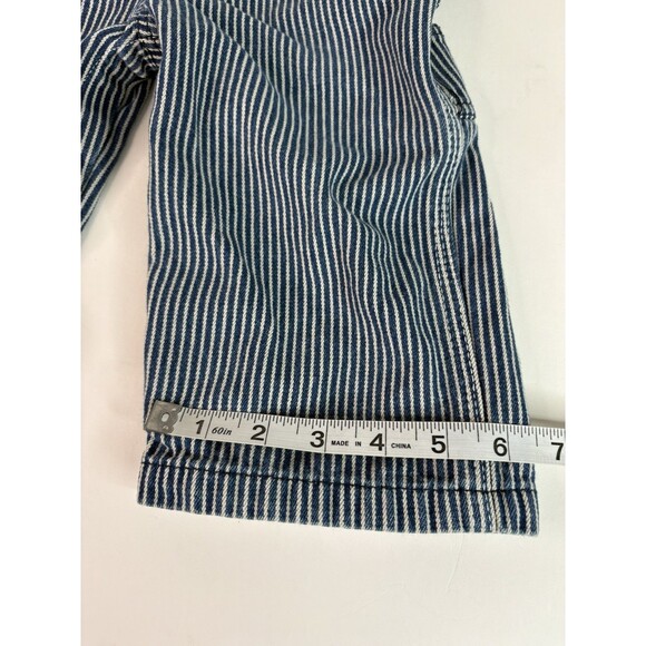 Lakin Mckey Overalls 24M Striped, Blue/White, Farmer, Sanforized Style - Picture 8 of 8